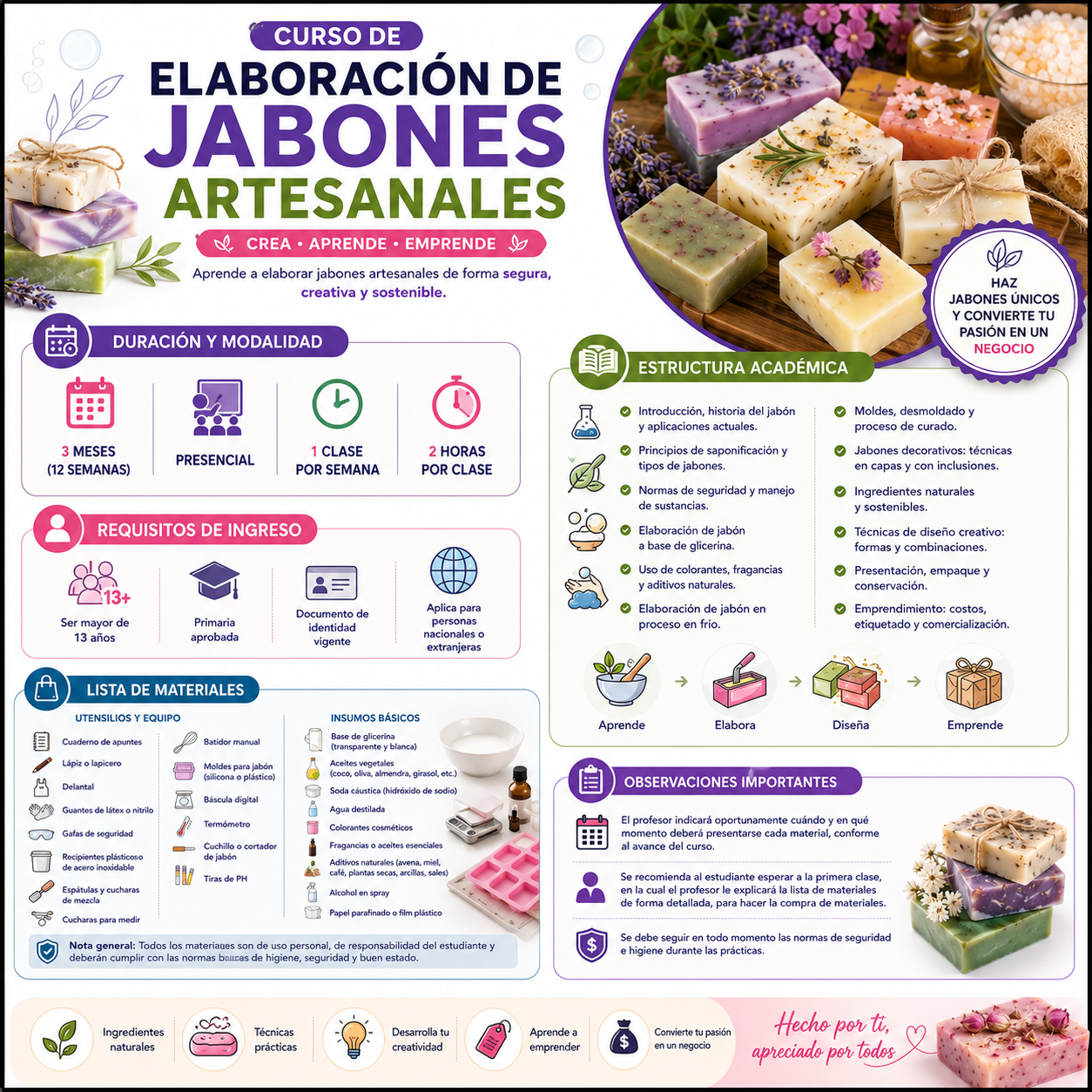 Jabones Artesanales